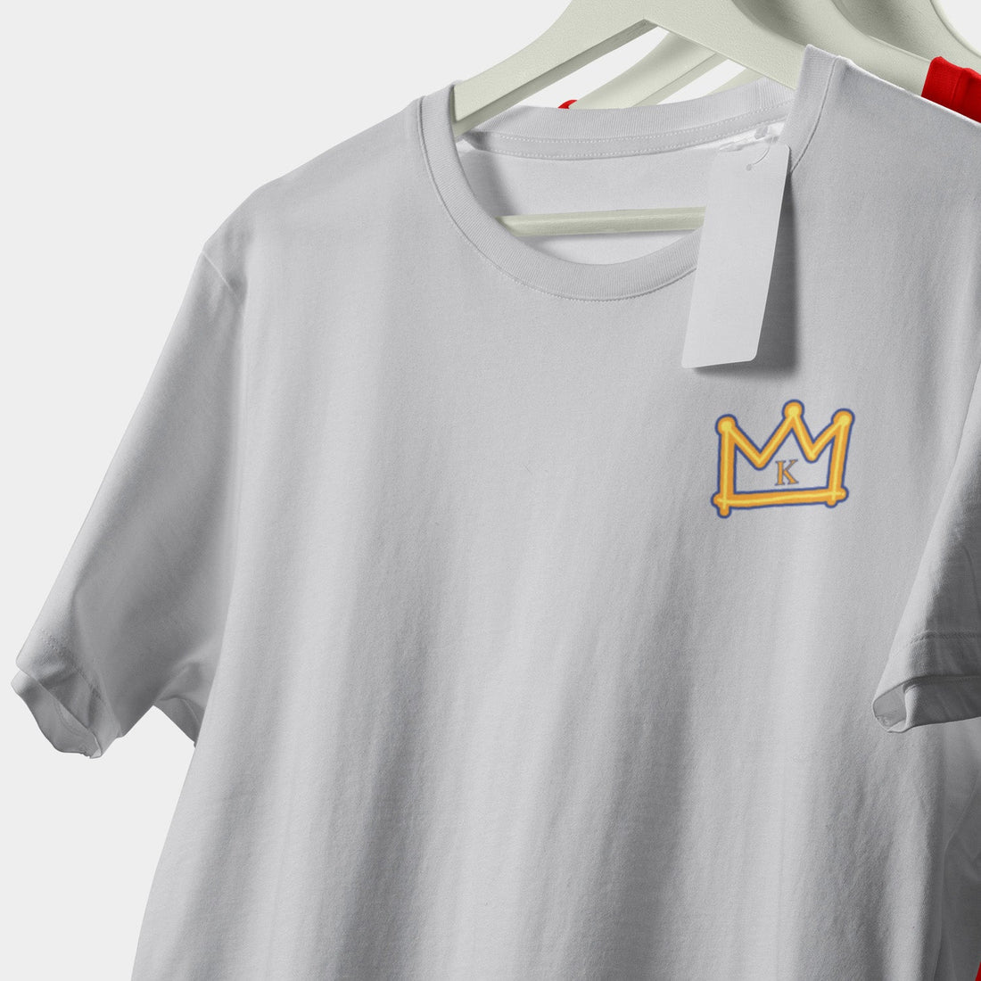 Camiseta Personalizada Para Parejas Corona Con Inicial