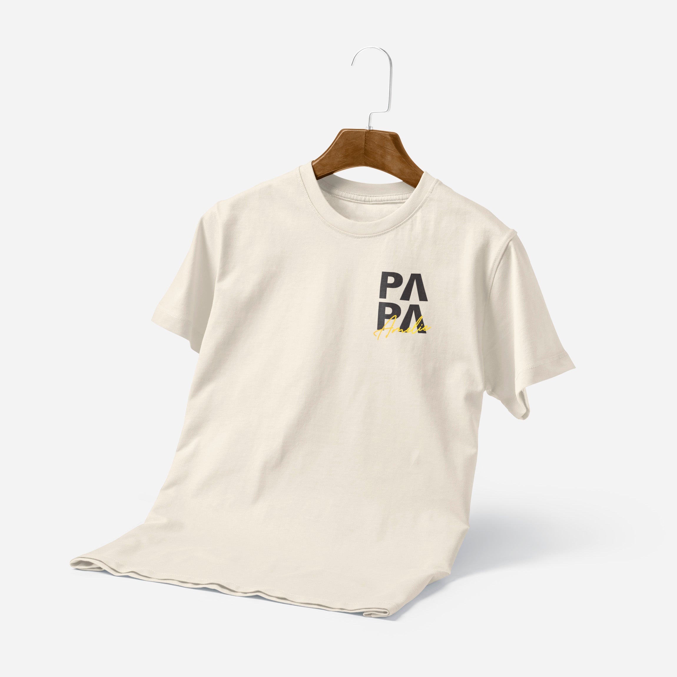 Camiseta Para Papá Personalizada Con Su Nombre