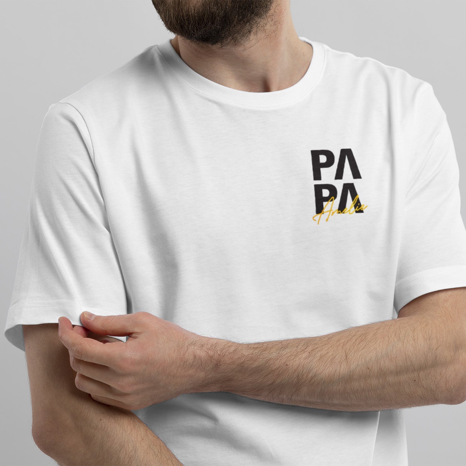 Camiseta Para Papá Personalizada Con Su Nombre