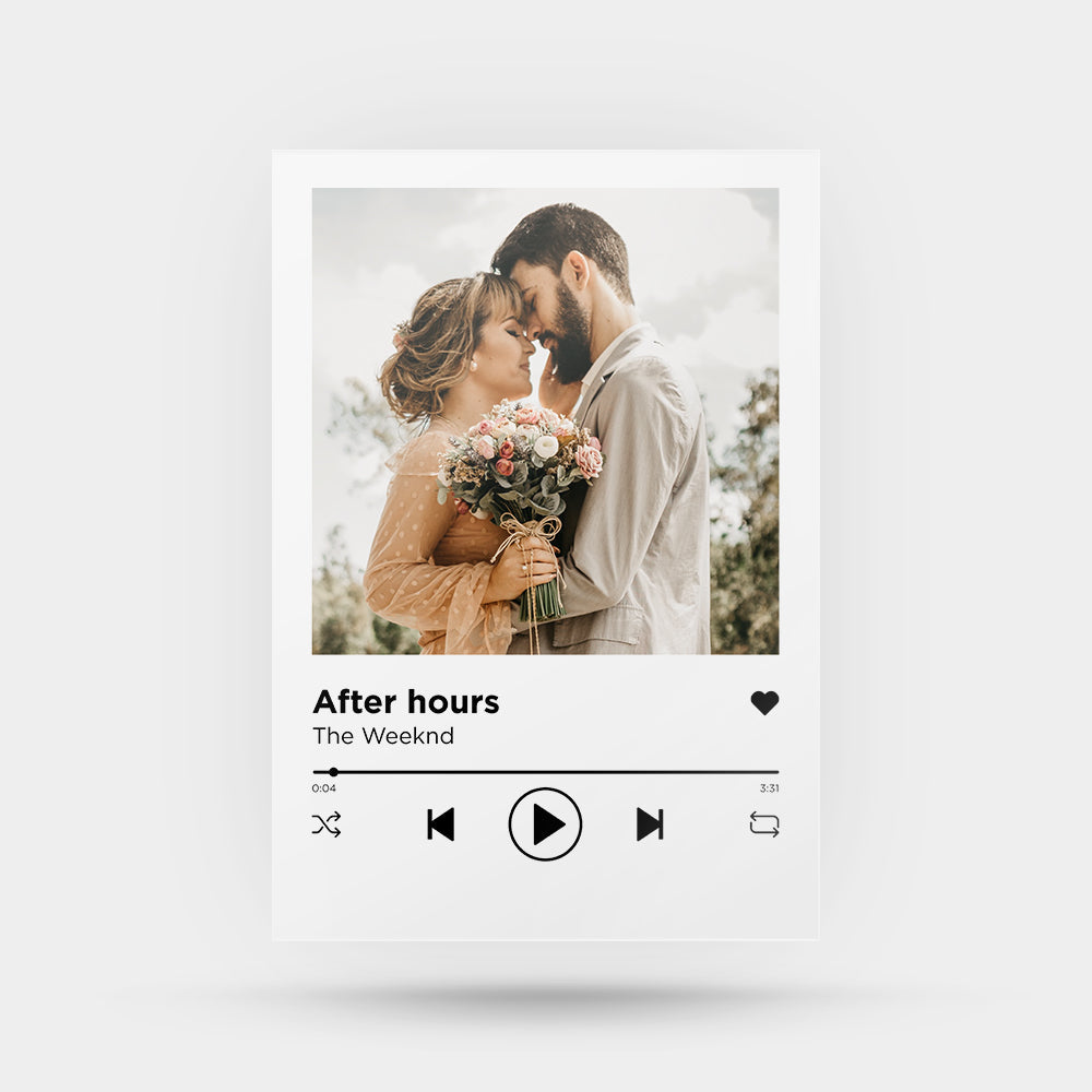 Placa Personalizada Spotify I Elige Tu Canción Y Foto – Promisera