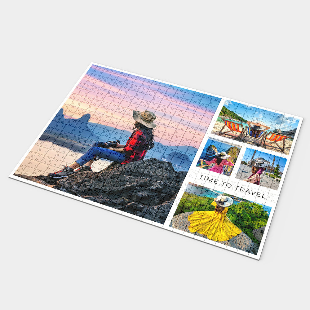 Puzzle Personalizado Collage Fotos Viaje