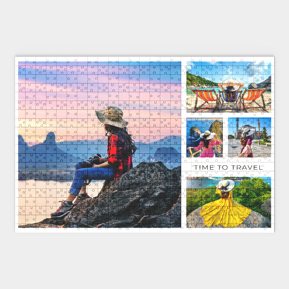 Puzzle Personalizado Collage Fotos Viaje