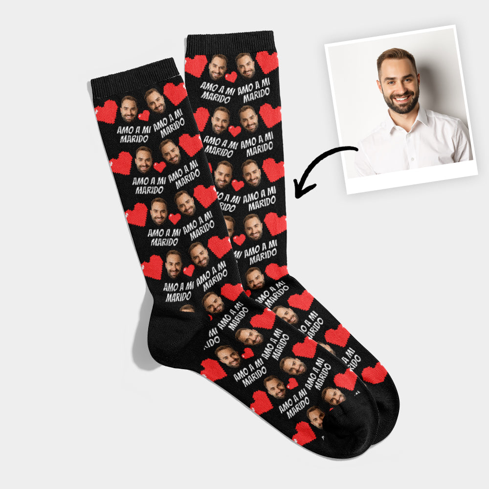 Calcetines Personalizados con Cara Marido