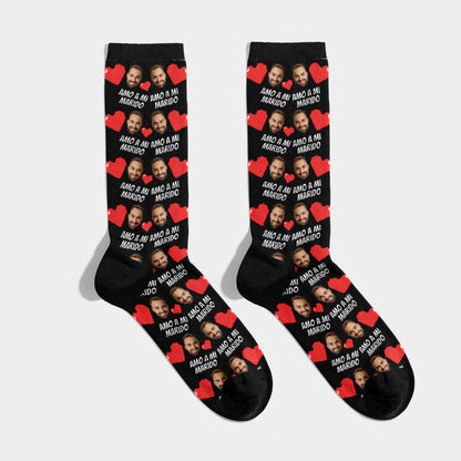 Calcetines Personalizados con Cara Marido