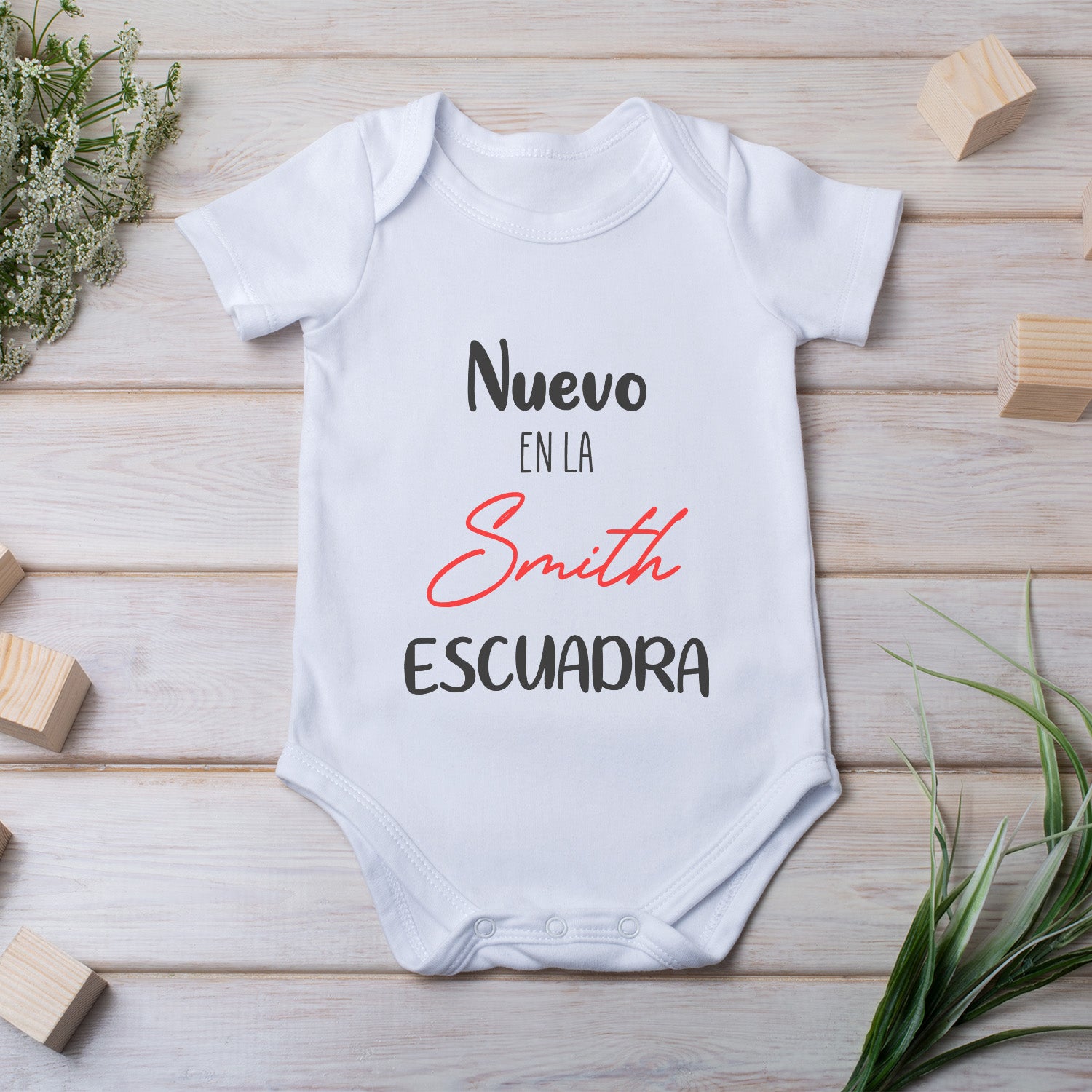 Body Para Bebé Personalizado Nuevo En El Equipo