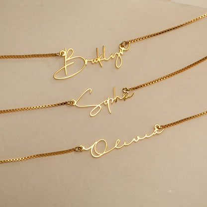 Collar Minimalista Personalizado con Nombre