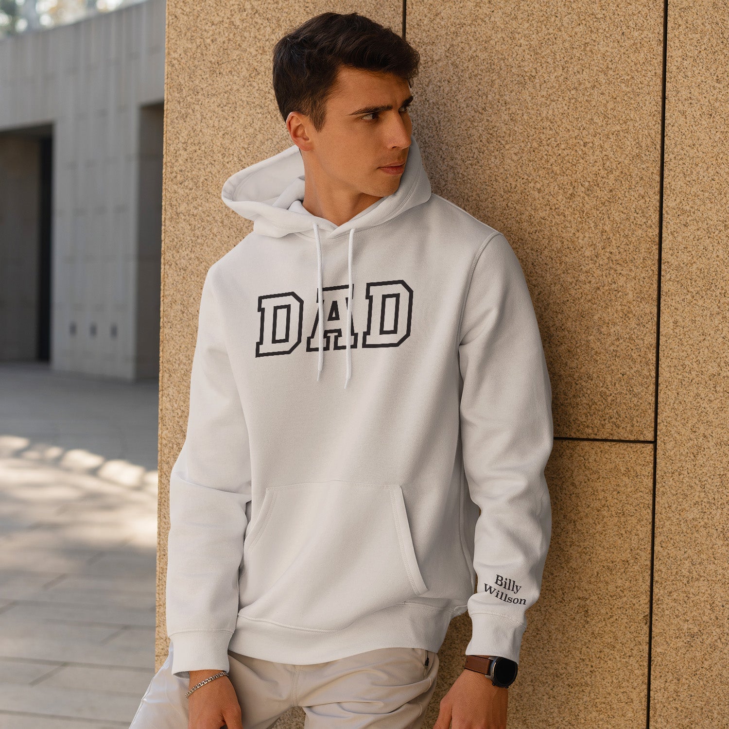 Sudadera Bordada Personalizada Para Papá