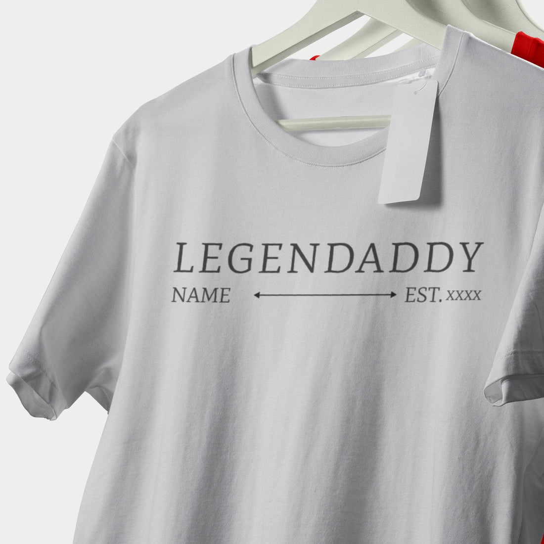 Camiseta Personalizada Para Papá Legendaddy Con Nombre Y Fechas