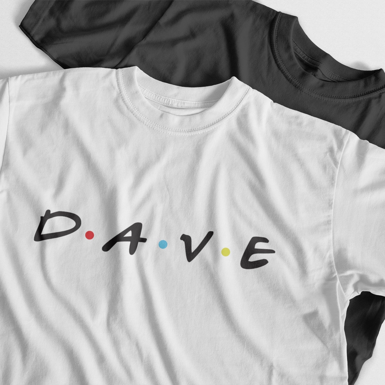 Camiseta Personalizada Con Nombre Estilo Friends
