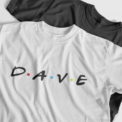 Camiseta Personalizada Con Nombre Estilo Friends