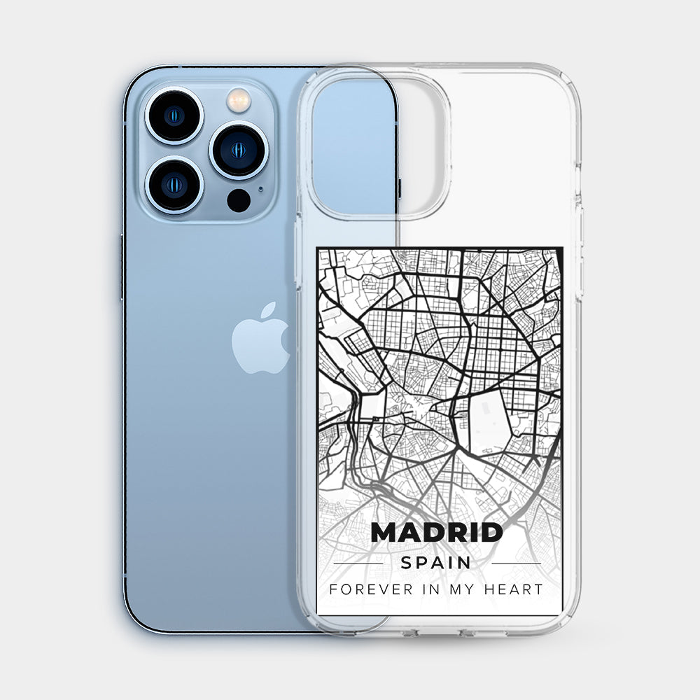 Funda iPhone Personalizada Mapa Ciudad