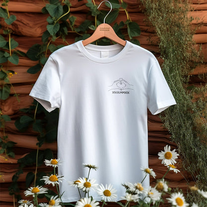 Camiseta Personalizada Con Fecha Y Números Romanos Para Parejas