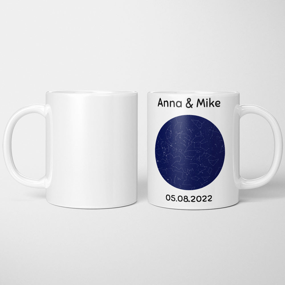 Taza Personalizada Mapa Estelar