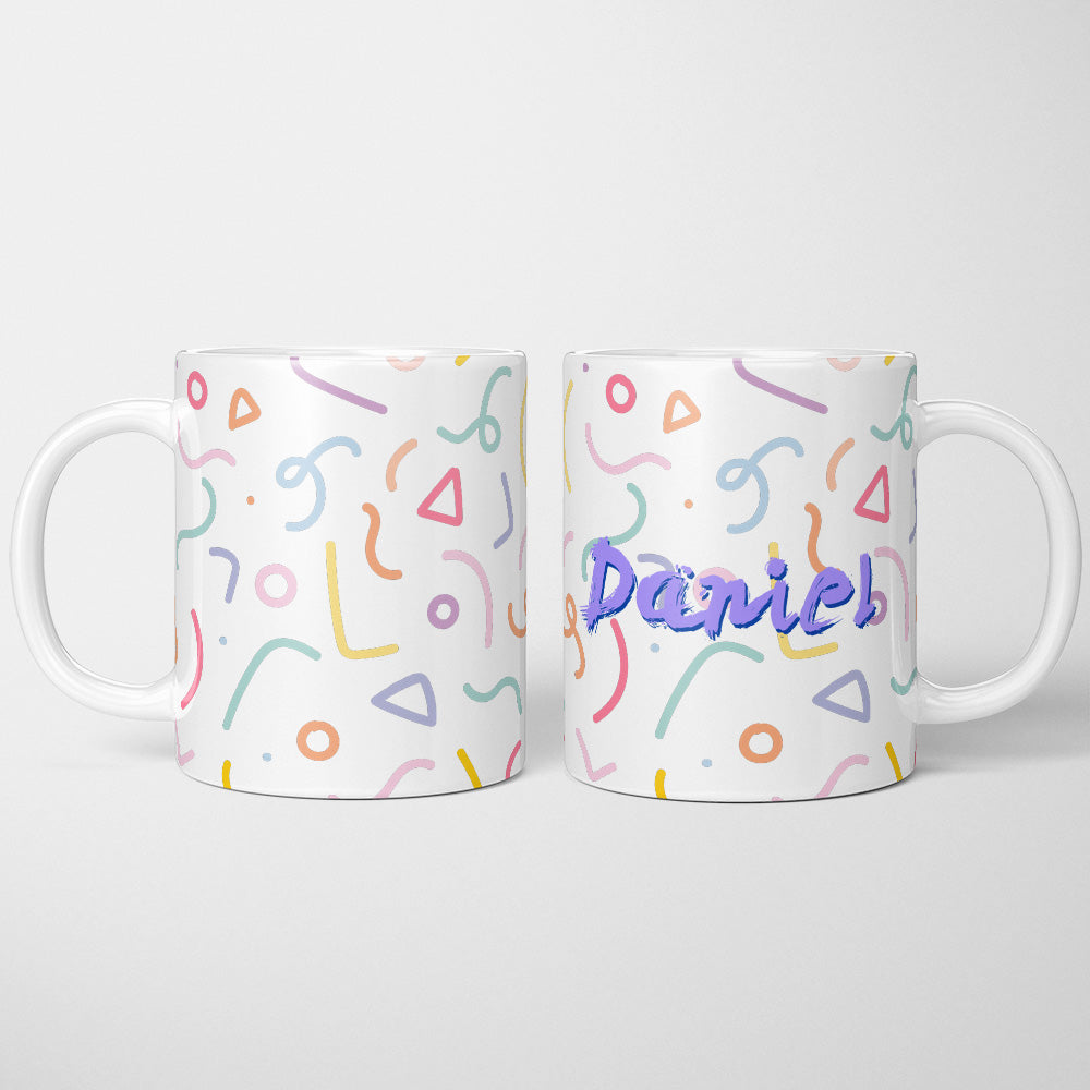 Taza Personalizada con Nombre Niño