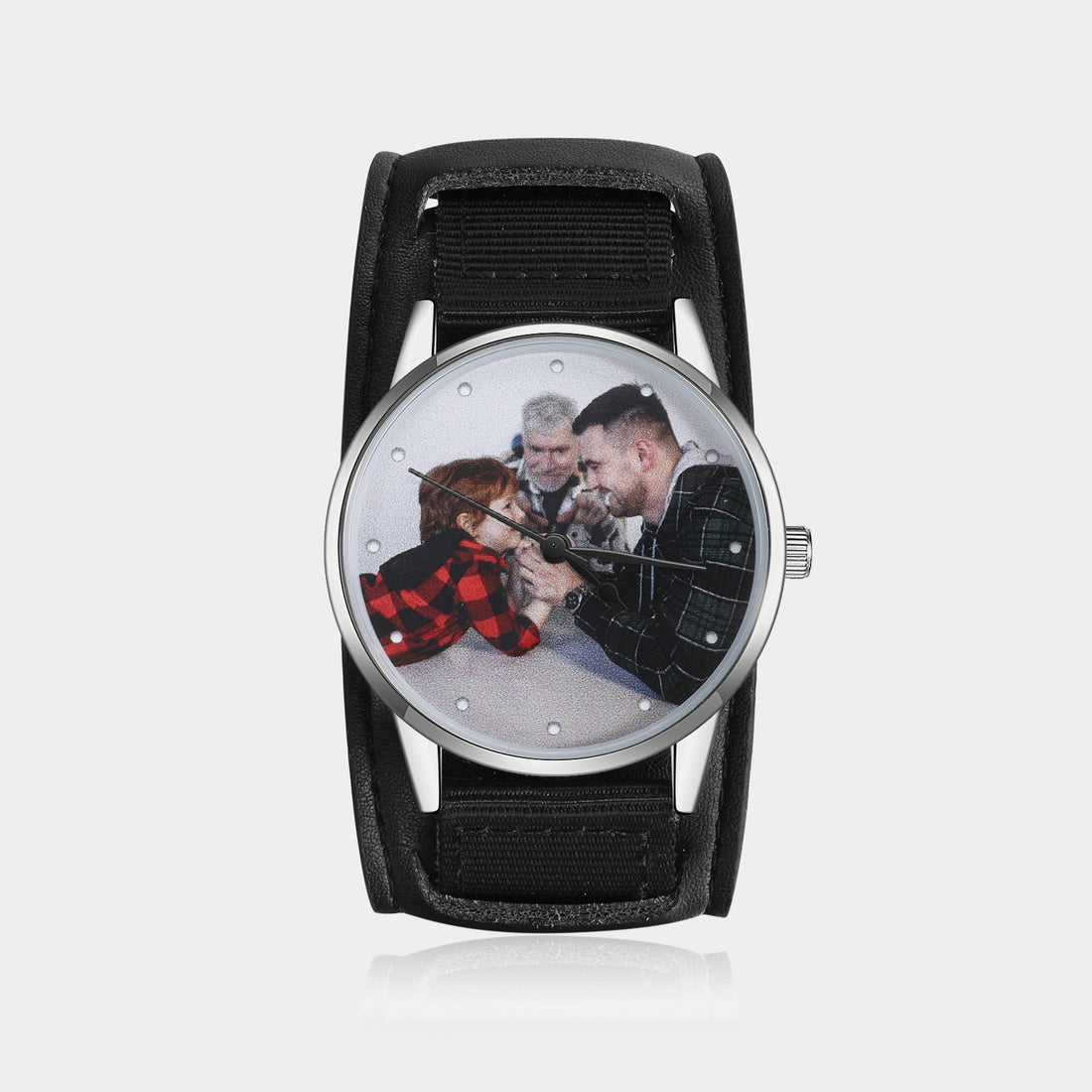 Reloj Personalizado Con Foto Y Correa De Naylon