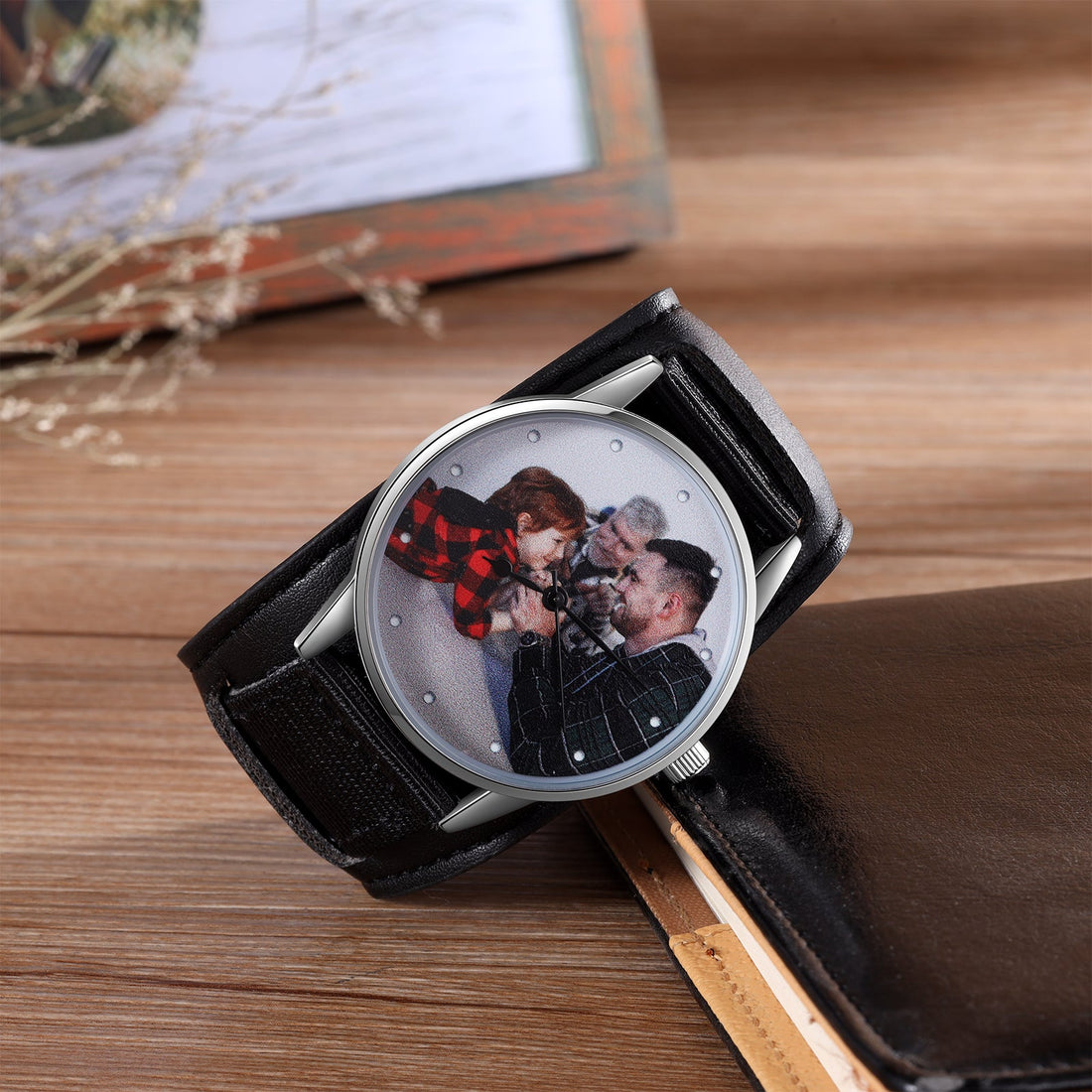 Reloj Personalizado Con Foto Y Correa De Naylon